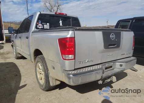 2008 Nissan Titan Se z USA, uszkodzony, nr VIN 1N6BA07D98N354450